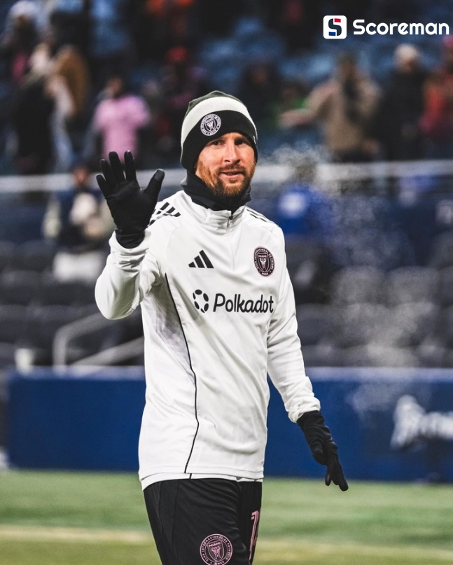 '날씨가 대수냐' 마이애미, 메시 결승골 힘입어 '북중미 챔피언스리그' 첫승 신고